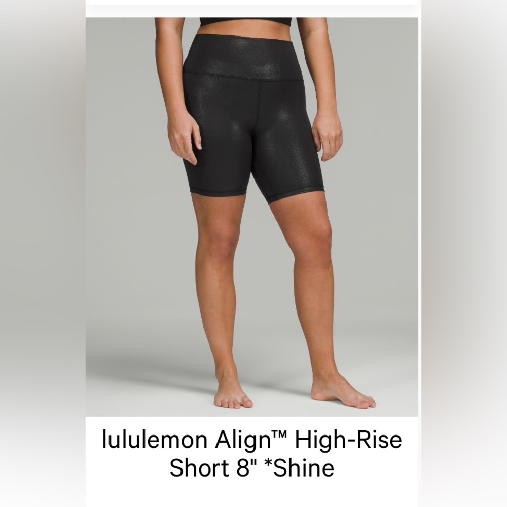 Women's lululemon align high-rise short 8” *Shine